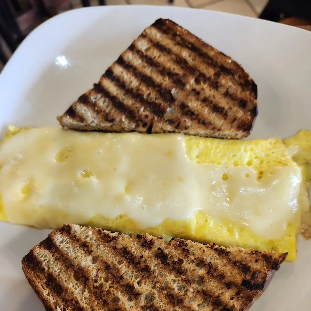 Swiss Cheese Omelette