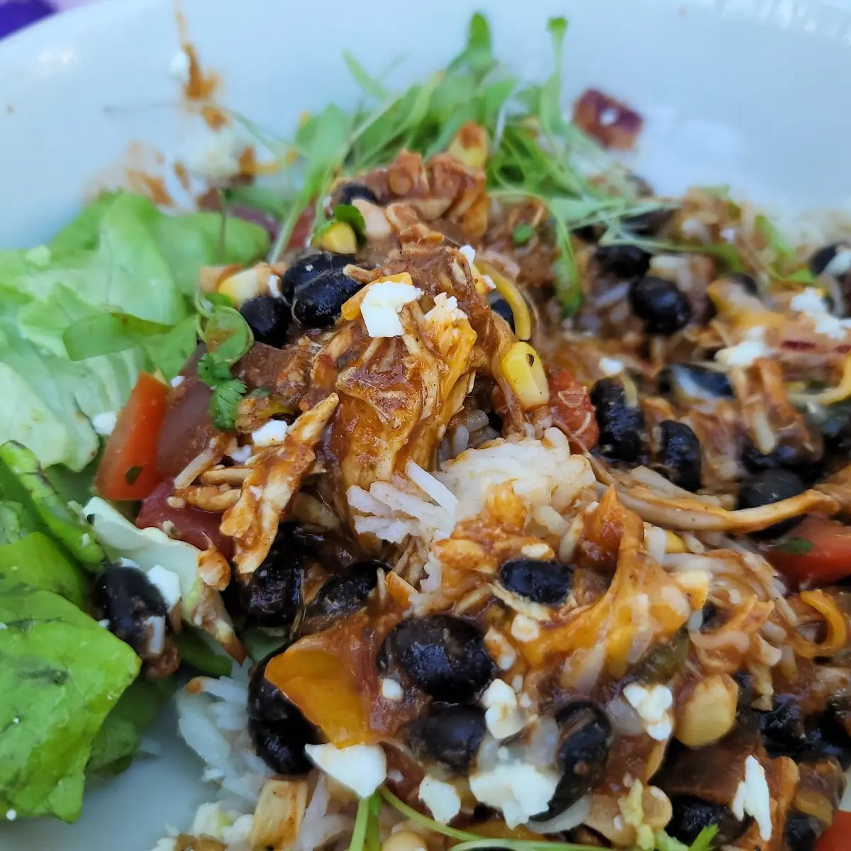 Chicken Enchilada Bowl