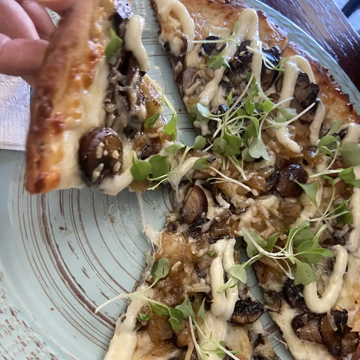 Monster Mushroom Pizza