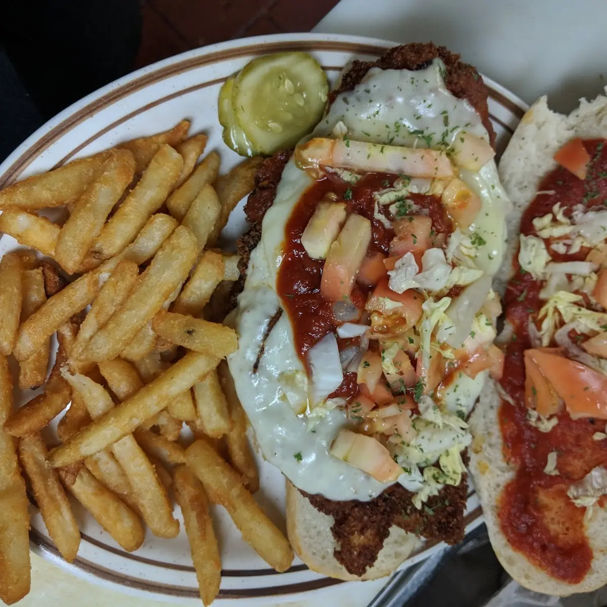 Chicken Parmesan Sub