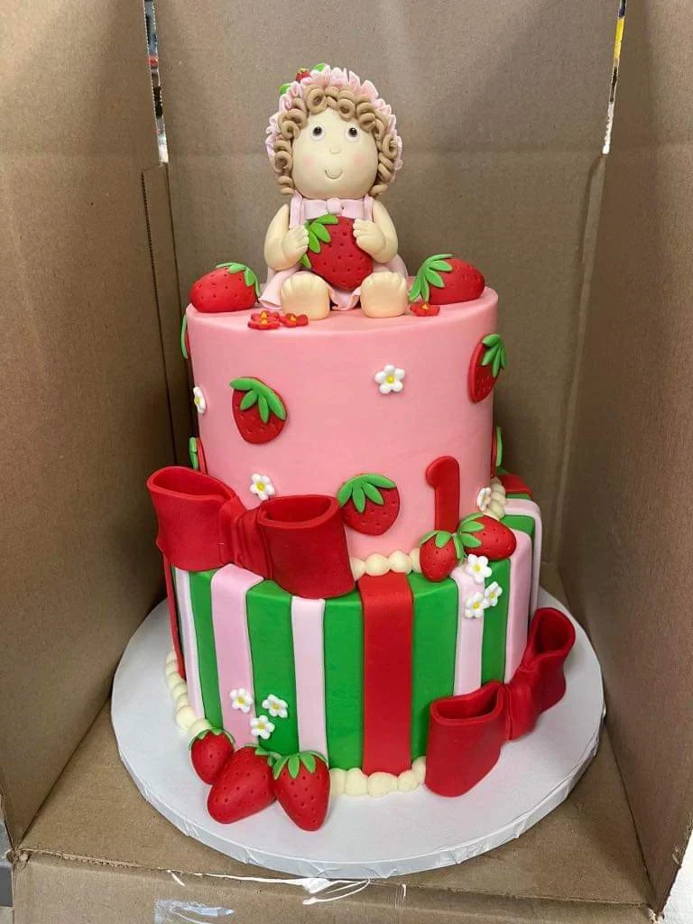 Strawberry Shortcake Cake