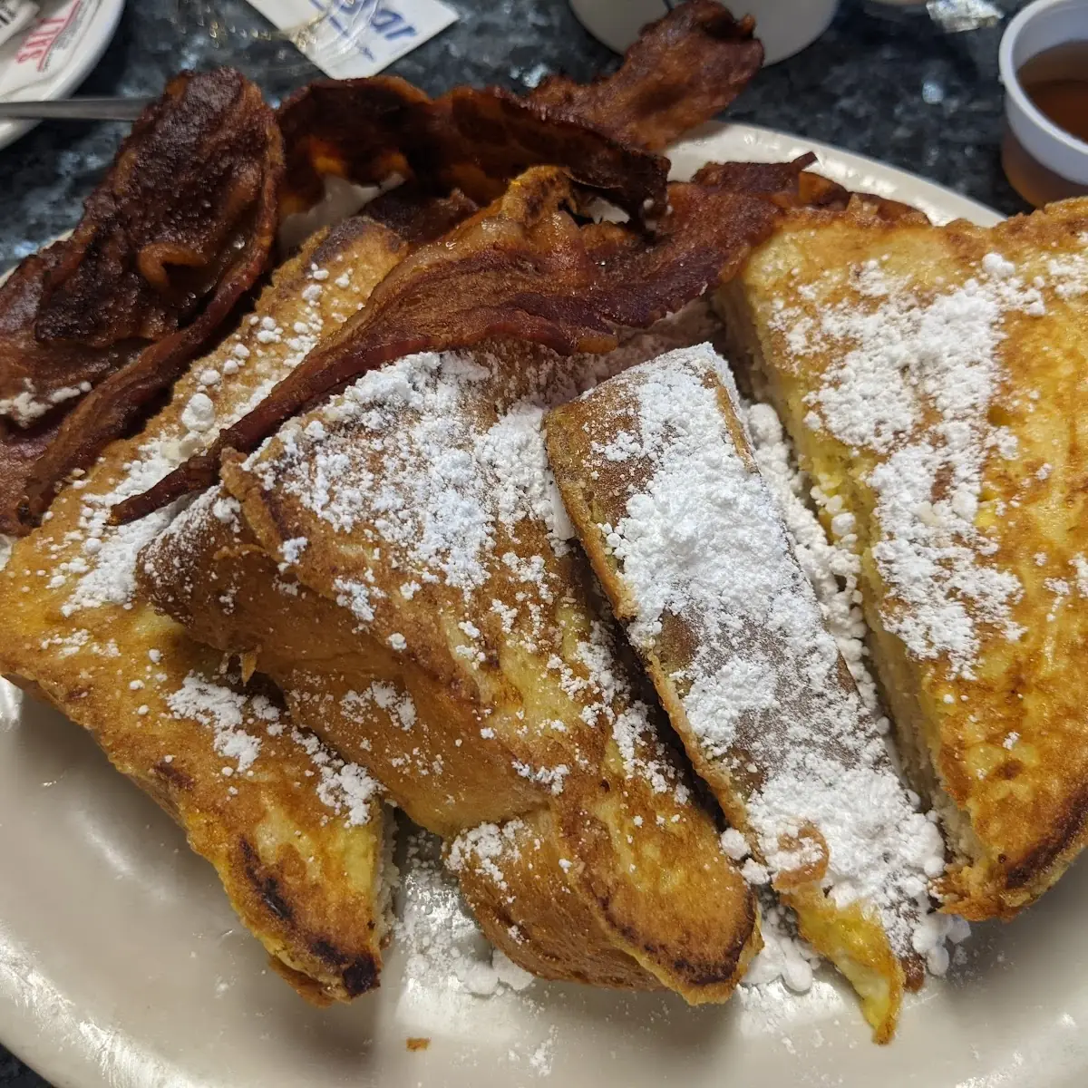 French Toast with Meat
