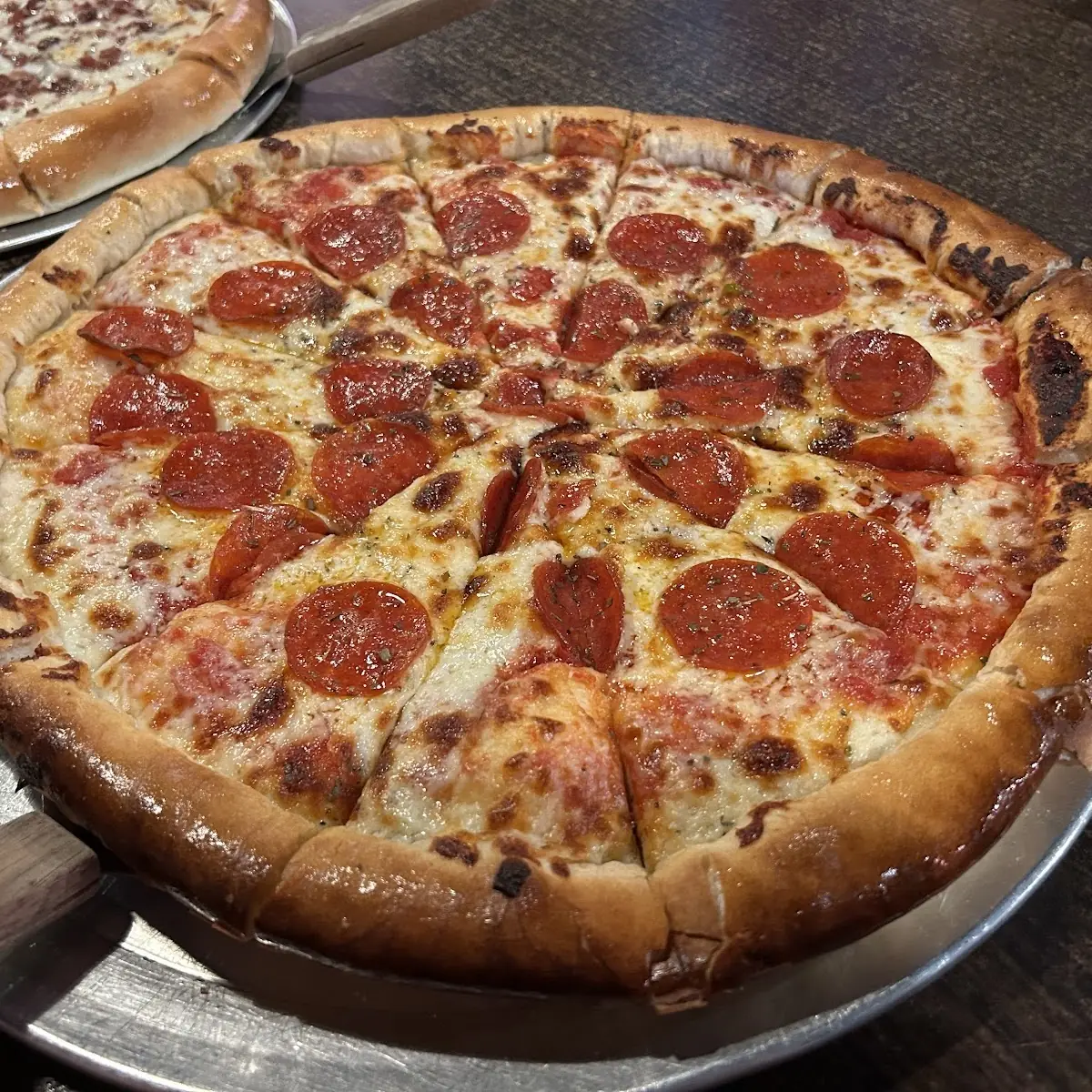 Large Pepperoni Thin Crust