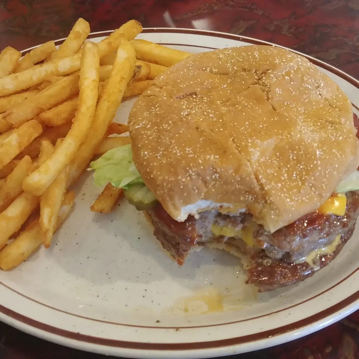 Double Cheeseburger Fries