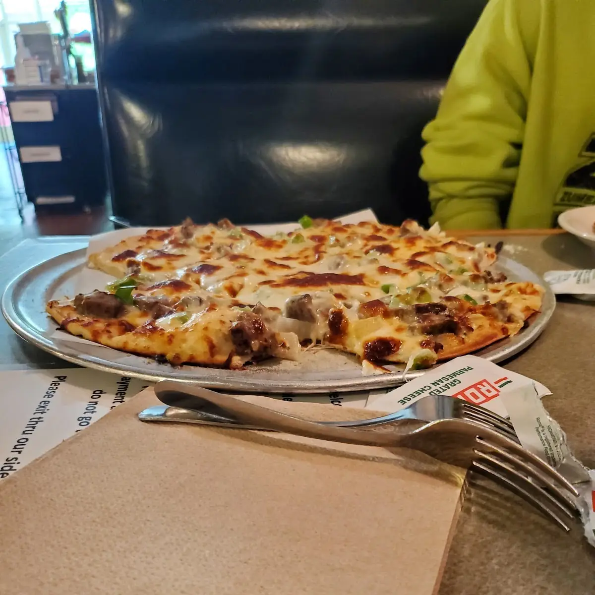 Philly Cheesesteak Pizza