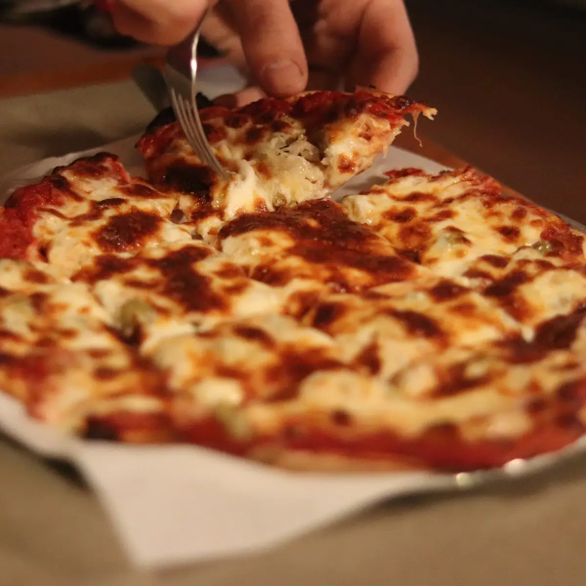Thin Crust Cheese Pizza
