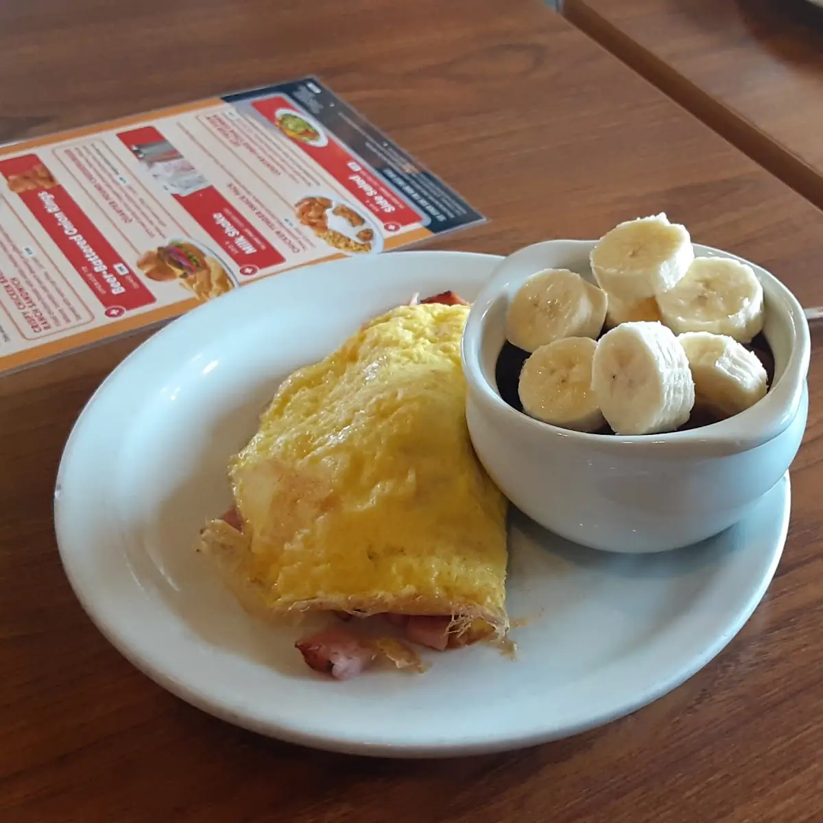 My Hammy & Cheese Omelette