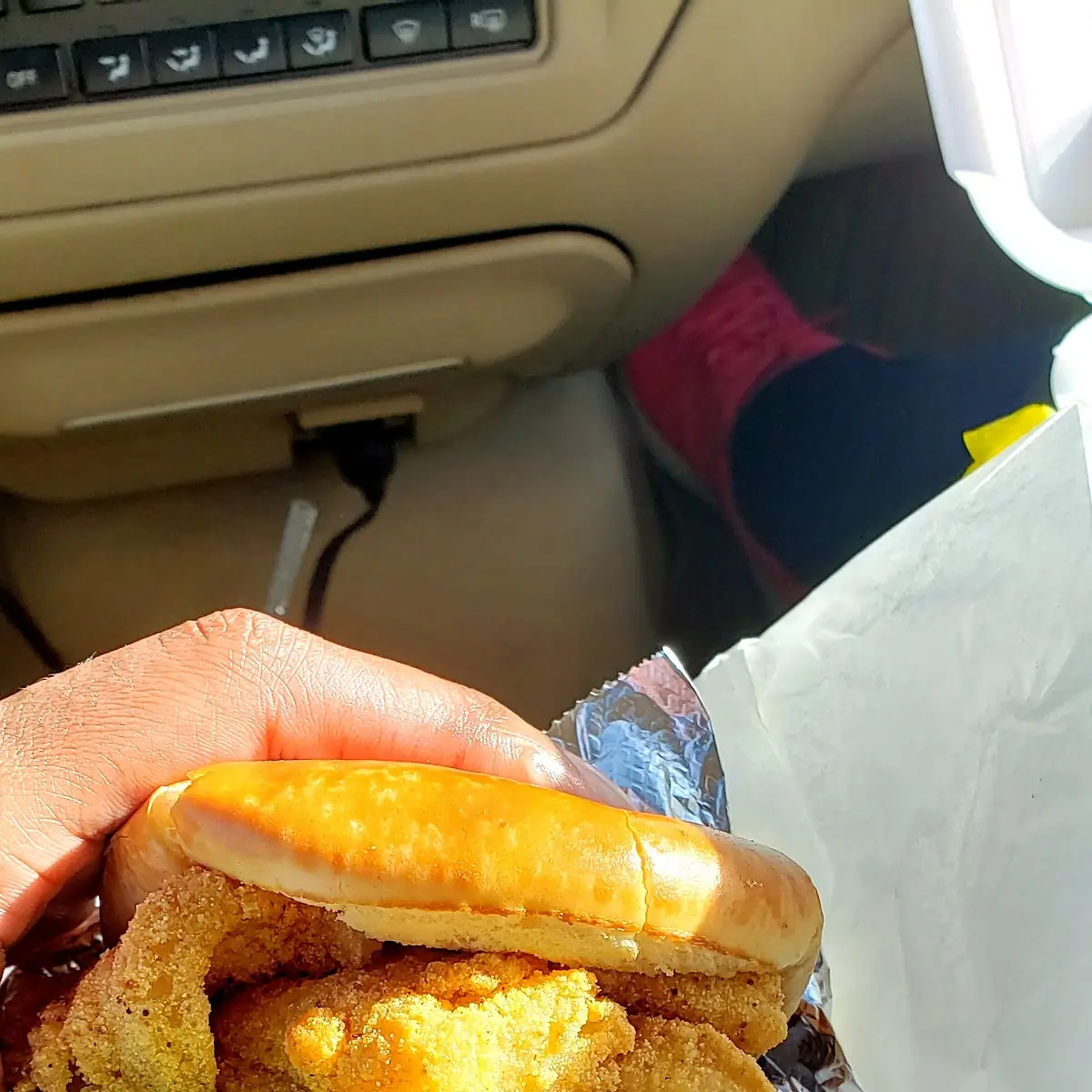 Fried Fish Sandwich-Catfish