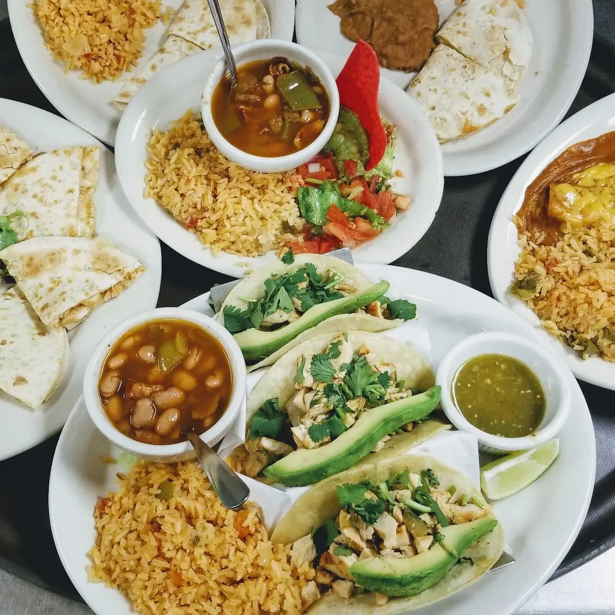 El Mariachi Sampler Platter