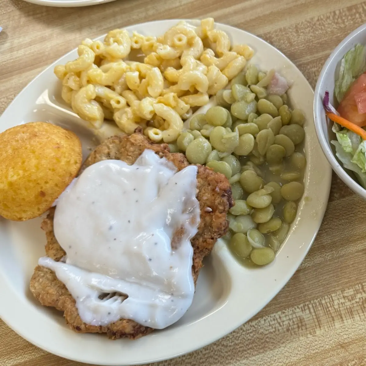 Chicken Fried Steak Mac and Cheese