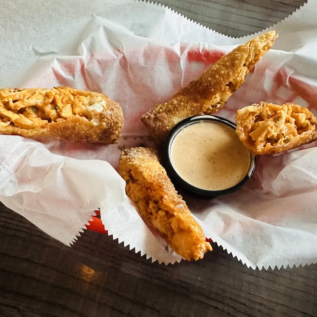 Buffalo Chicken Eggrolls