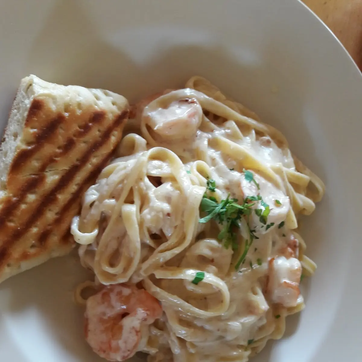 Shrimp and Four Cheese