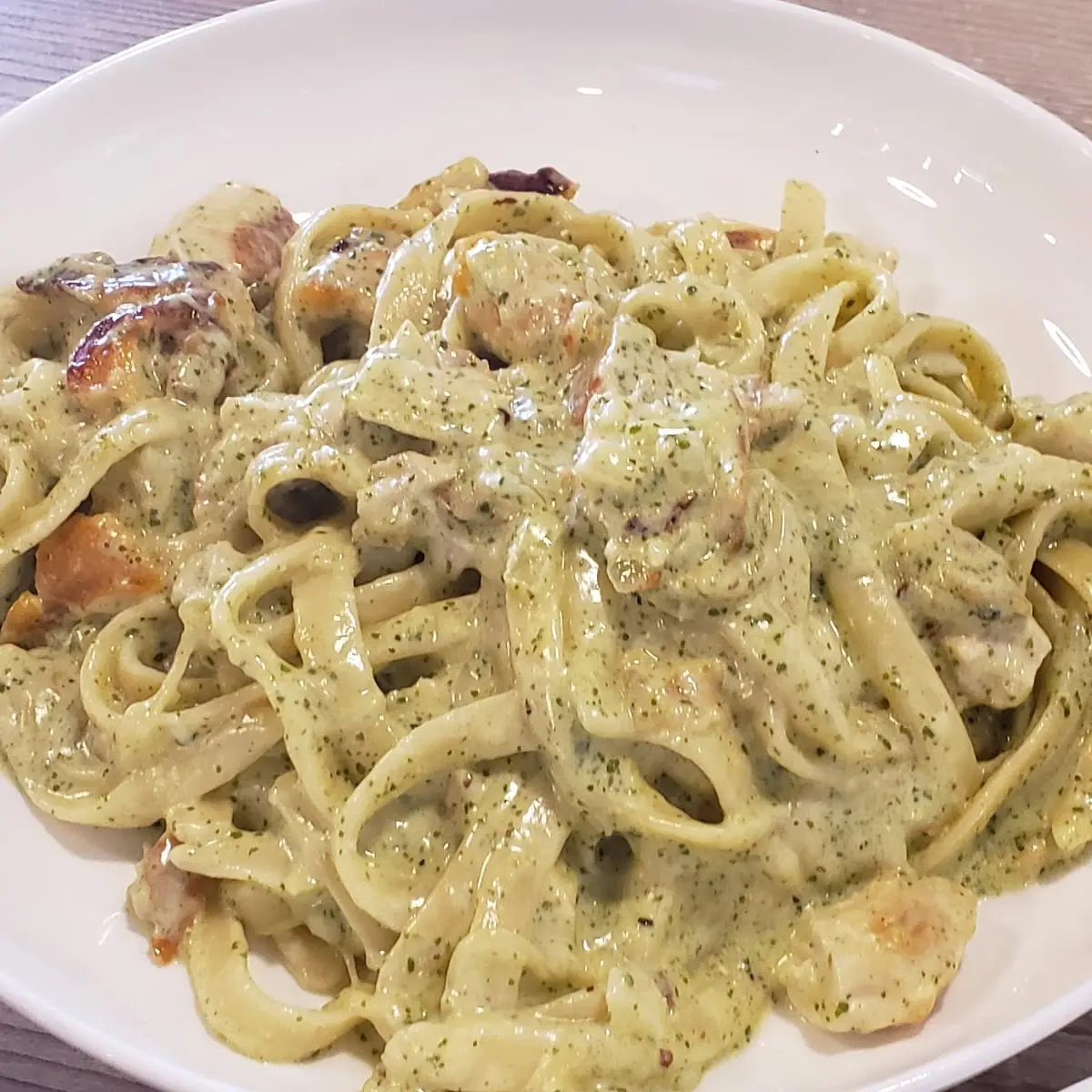Chicken Pesto Alfredo