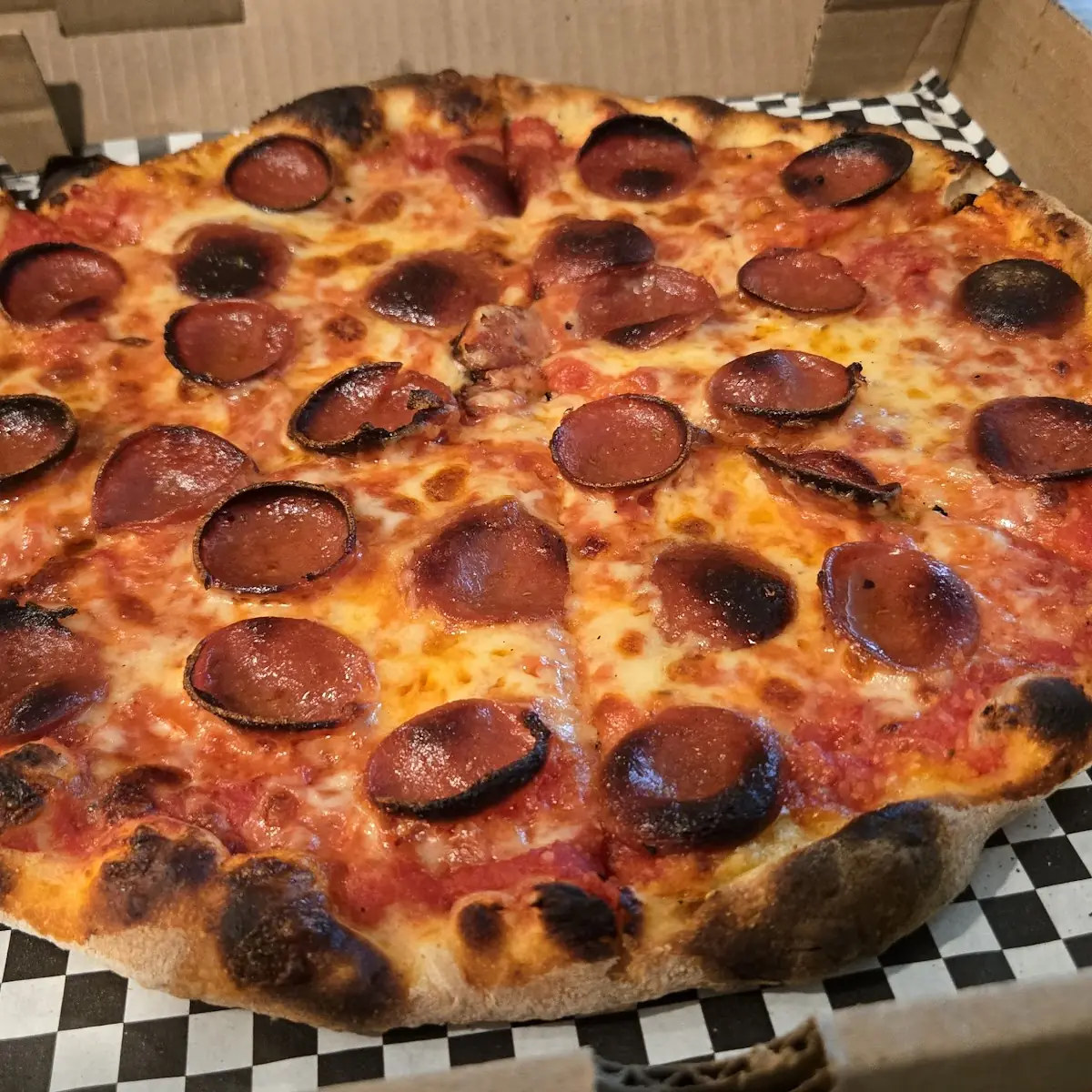 Half Pepperoni Half Cheese Pizza