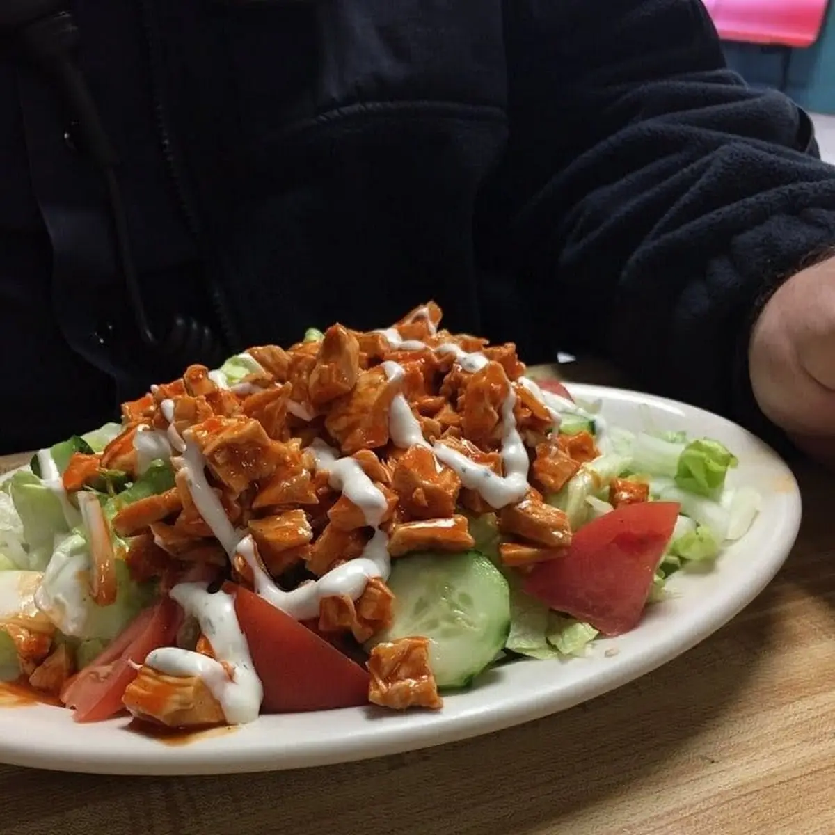 Buffalo Chicken Salad with Bleu Cheese