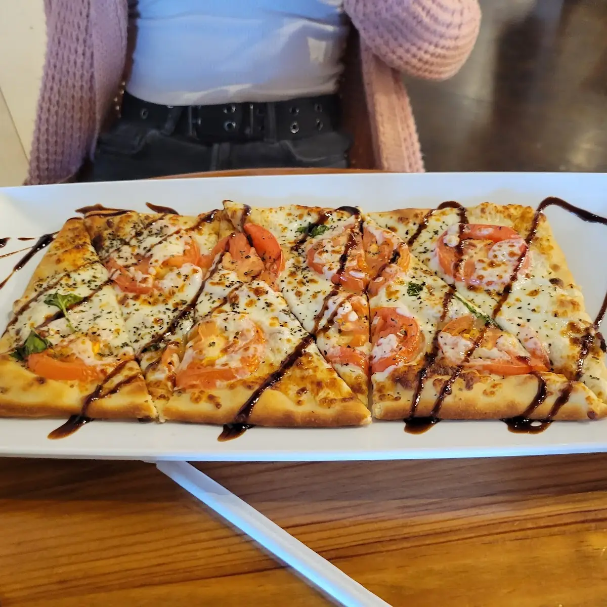 Tomato Basil Flatbread