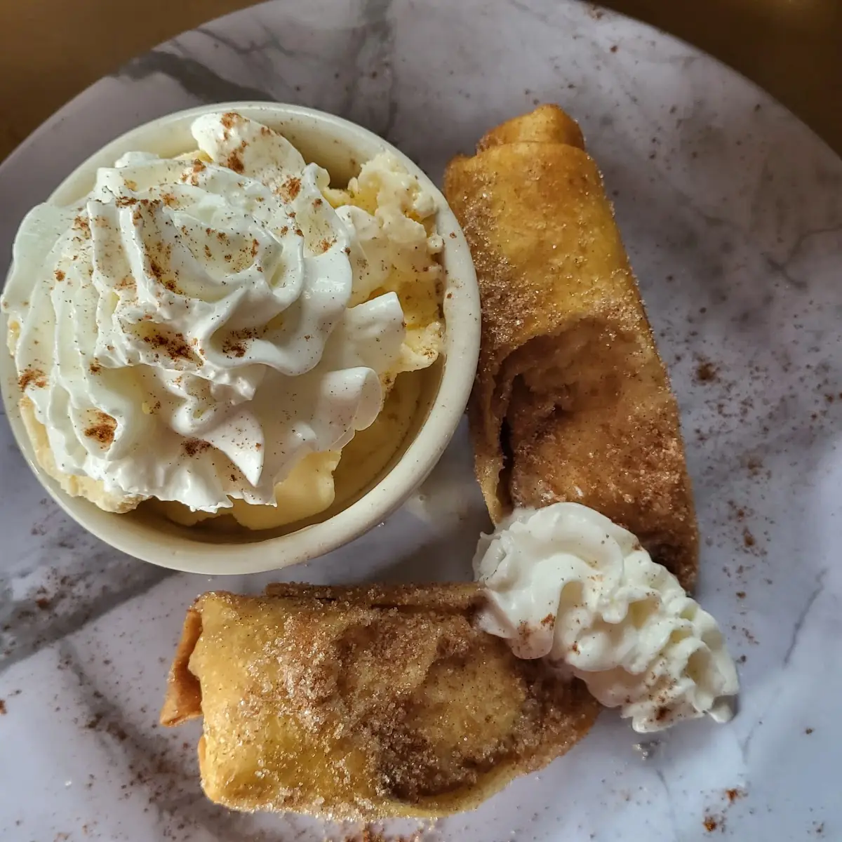 Cheesecake Frito Con Helado