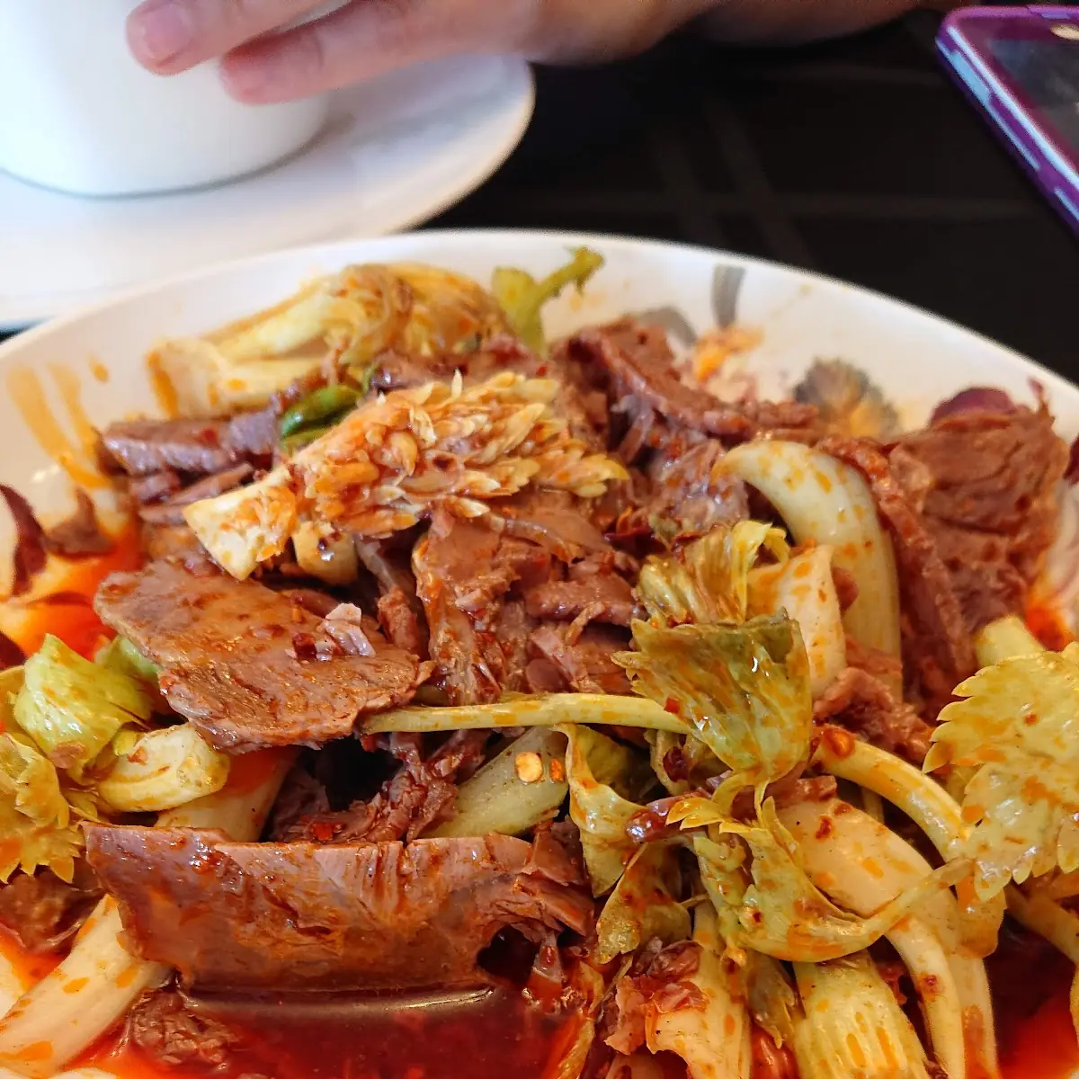 Beef in Chili Oil