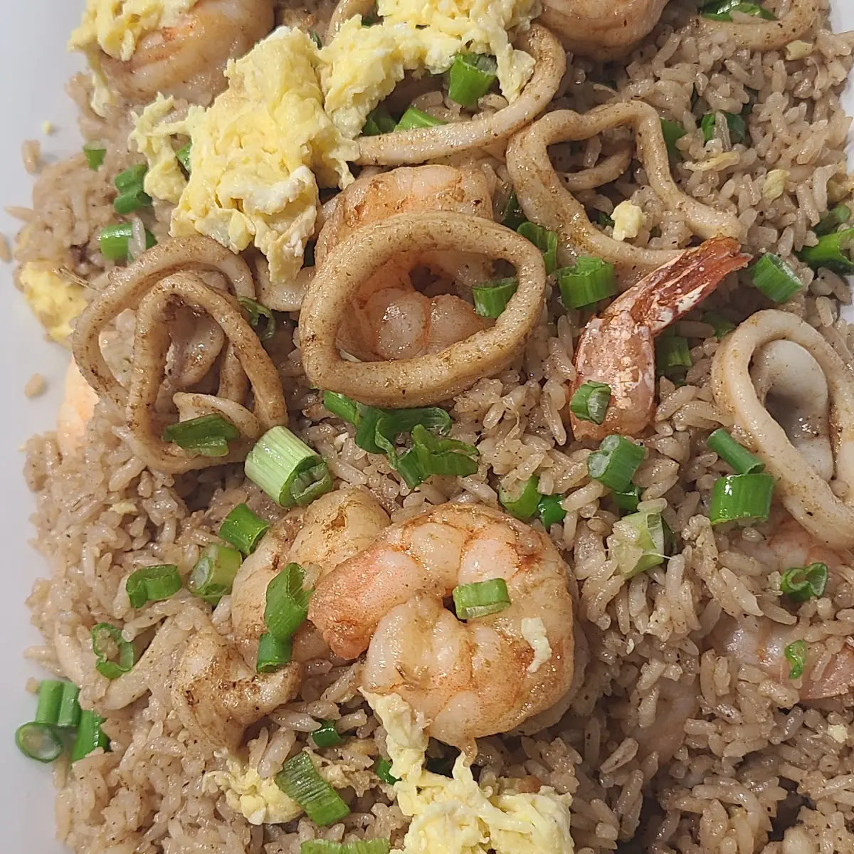 Arroz Chaufa De Mariscos