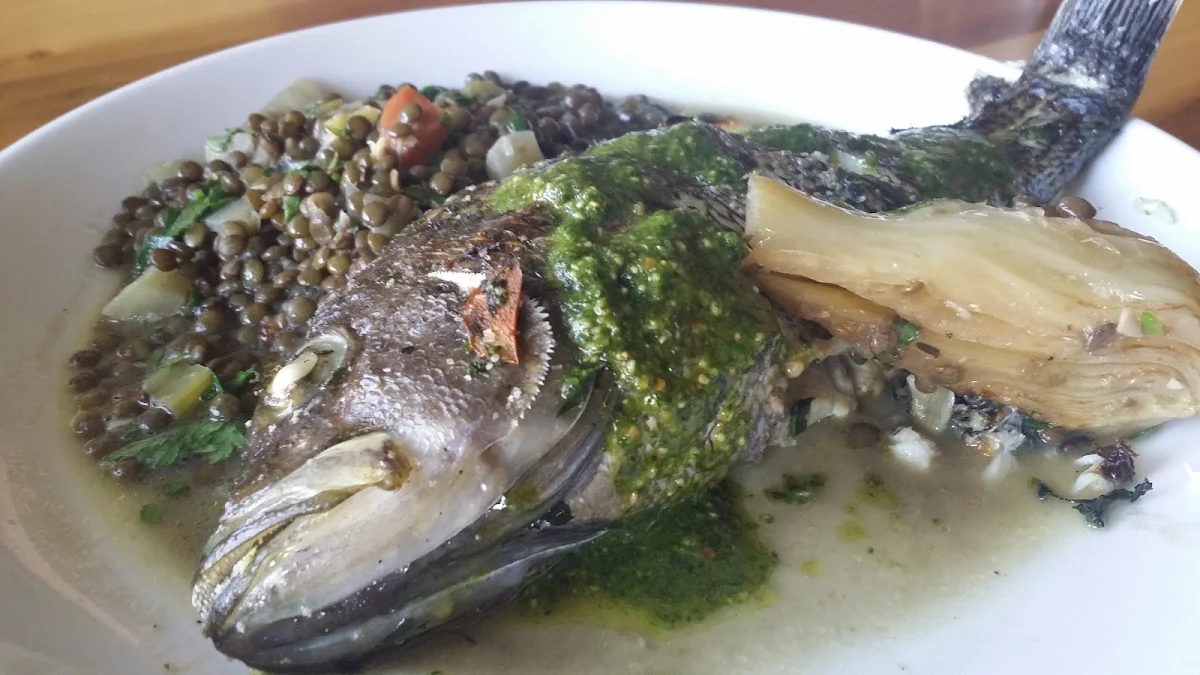 Smoked Sardines Salsa Verde