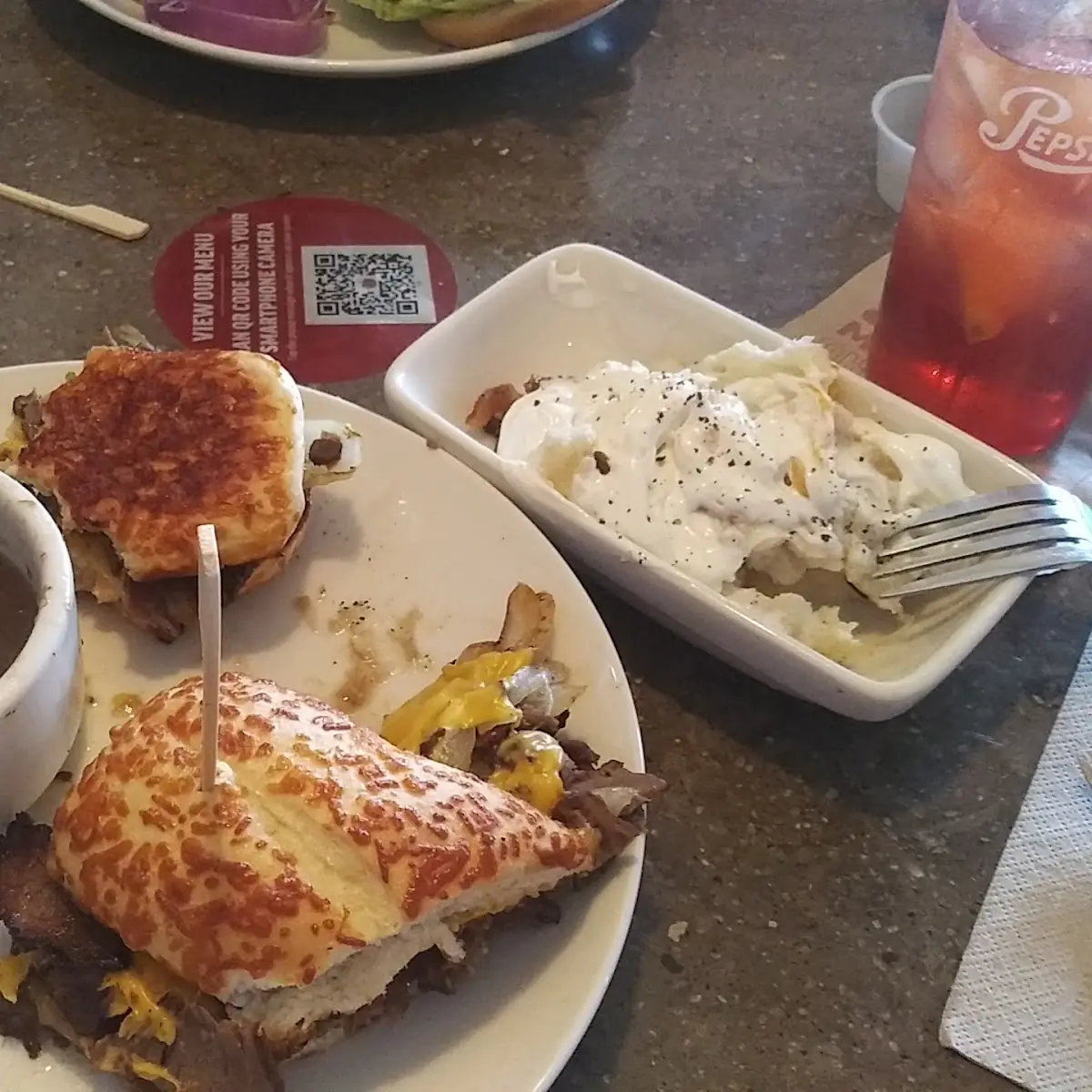 Prime Rib Dip and Loaded Mashed