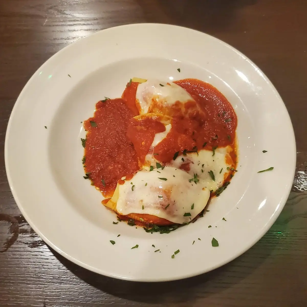 Veal Parmesan Pasta