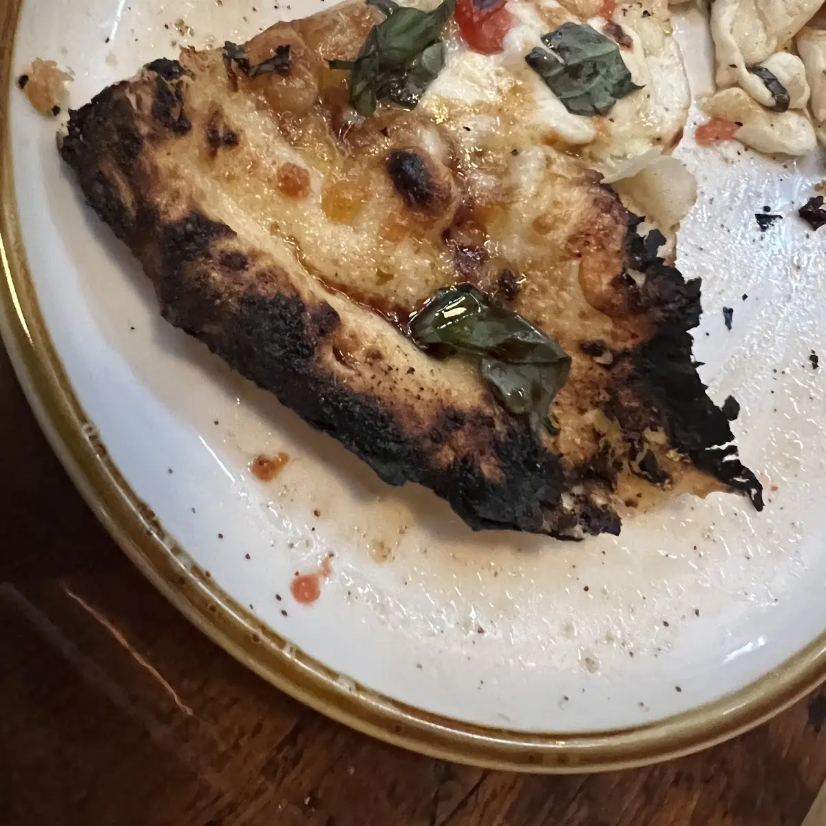 Pizza Margherita with Basil