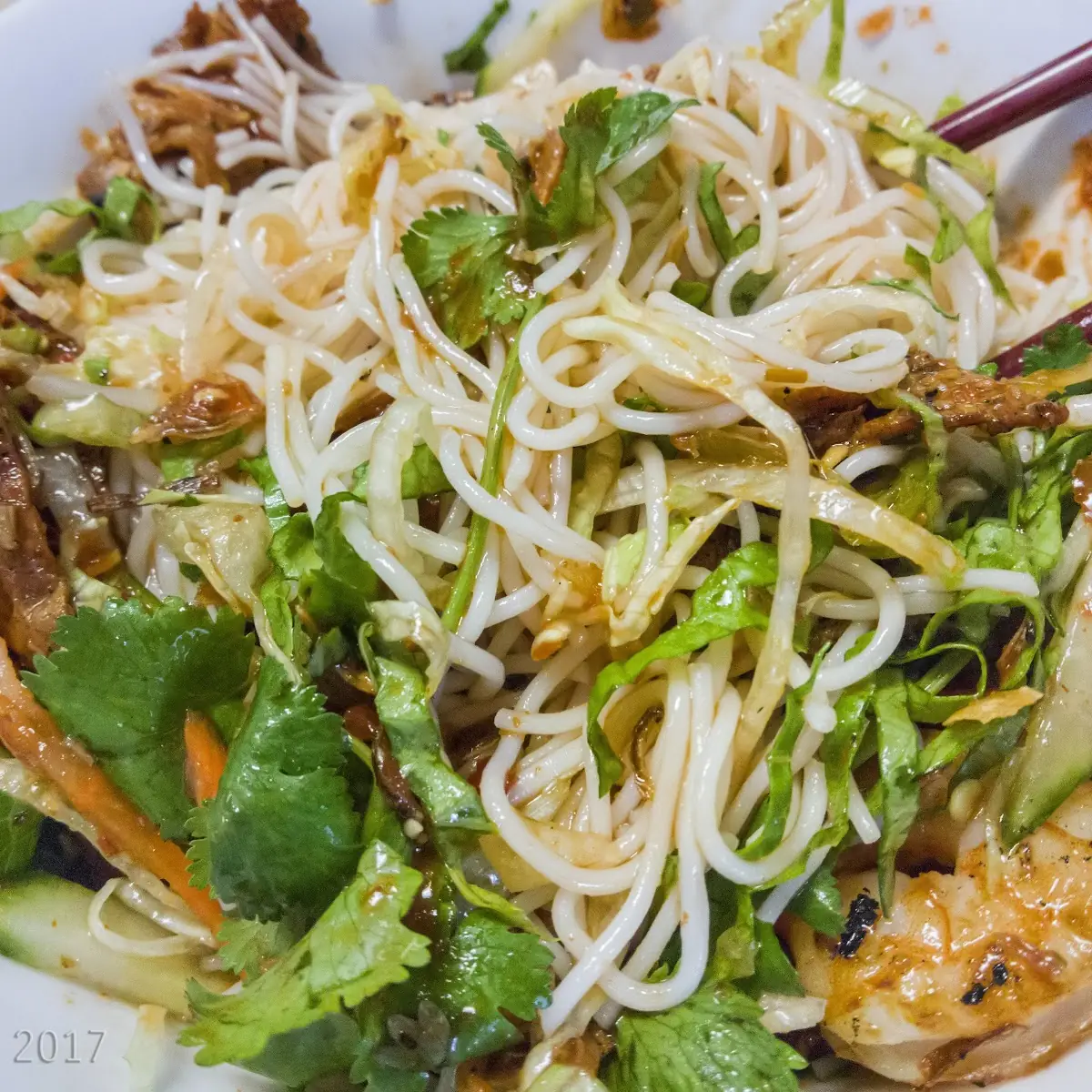 Rice Noodle Dish
