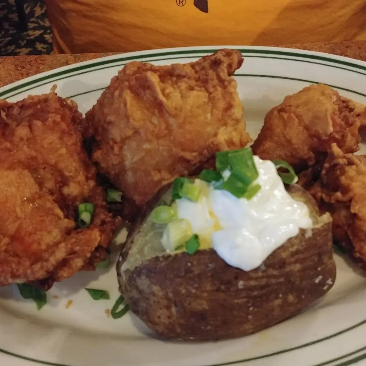 4-Piece Broasted Chicken w Mashed Potato