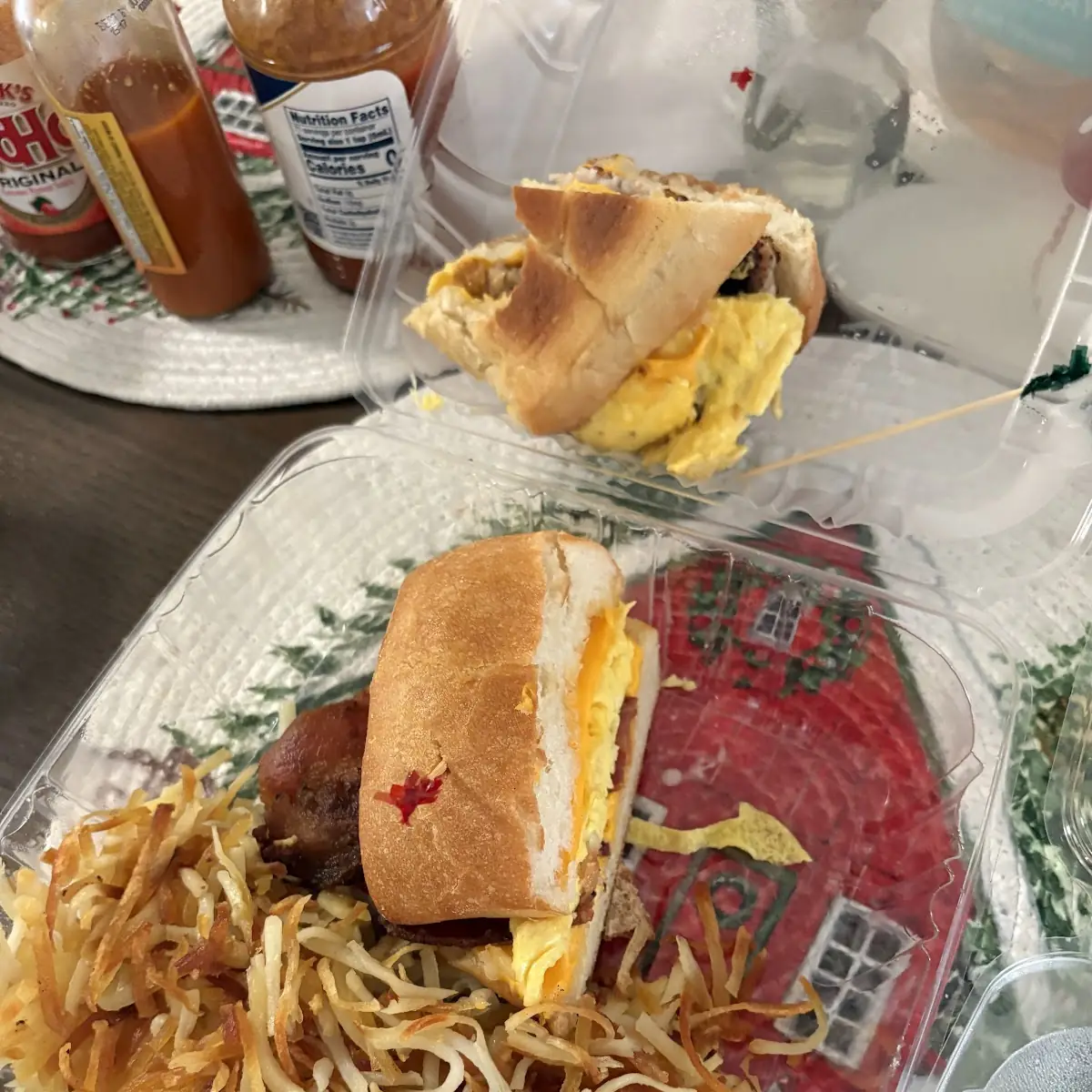 Mile High Hot Sandwich