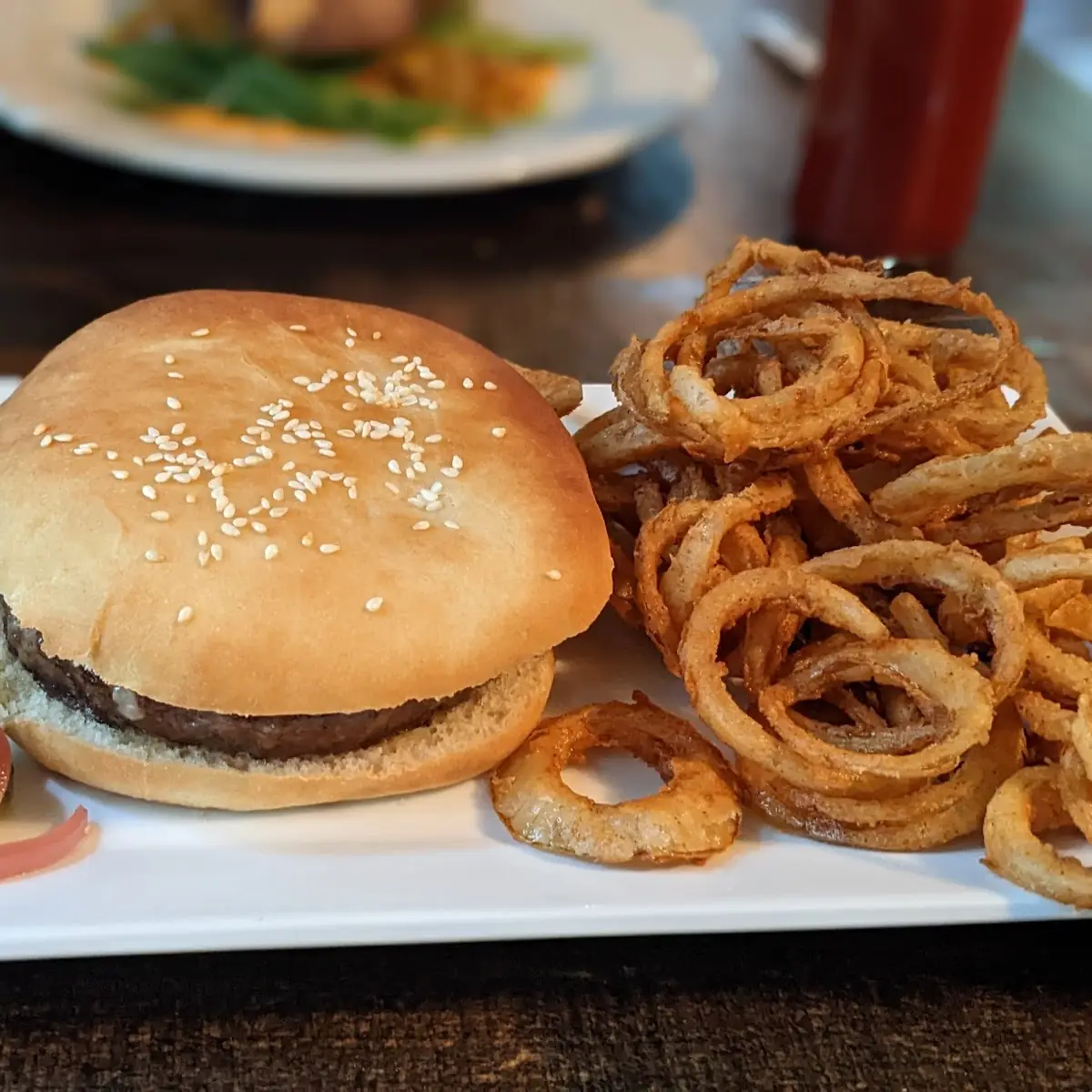 Plain Jane Half Pound Hamburger