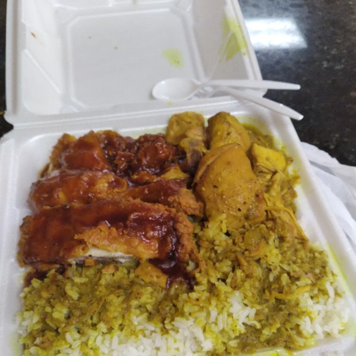 Fried Chicken & Curry Chicken