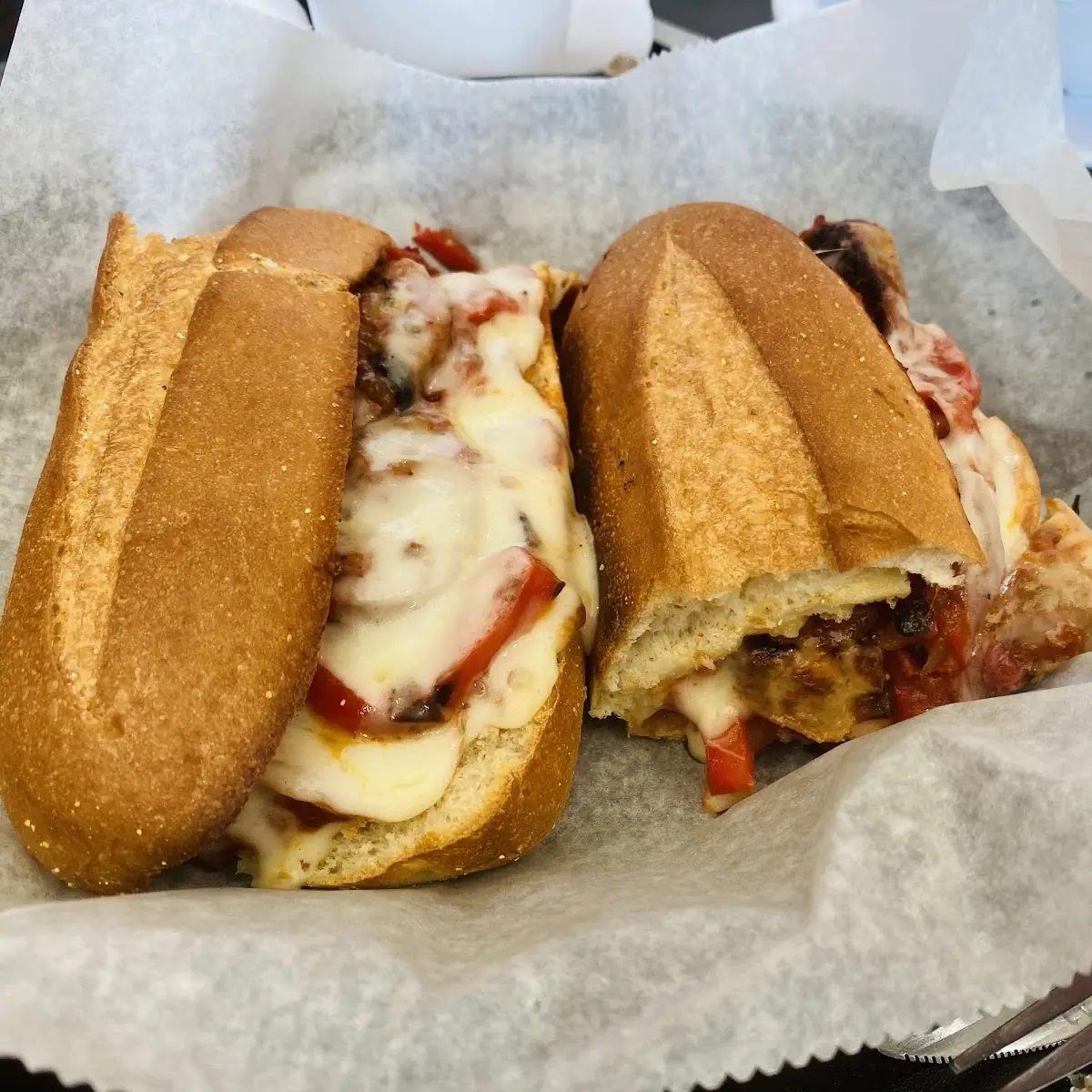 Meatball Parmigiana Sub
