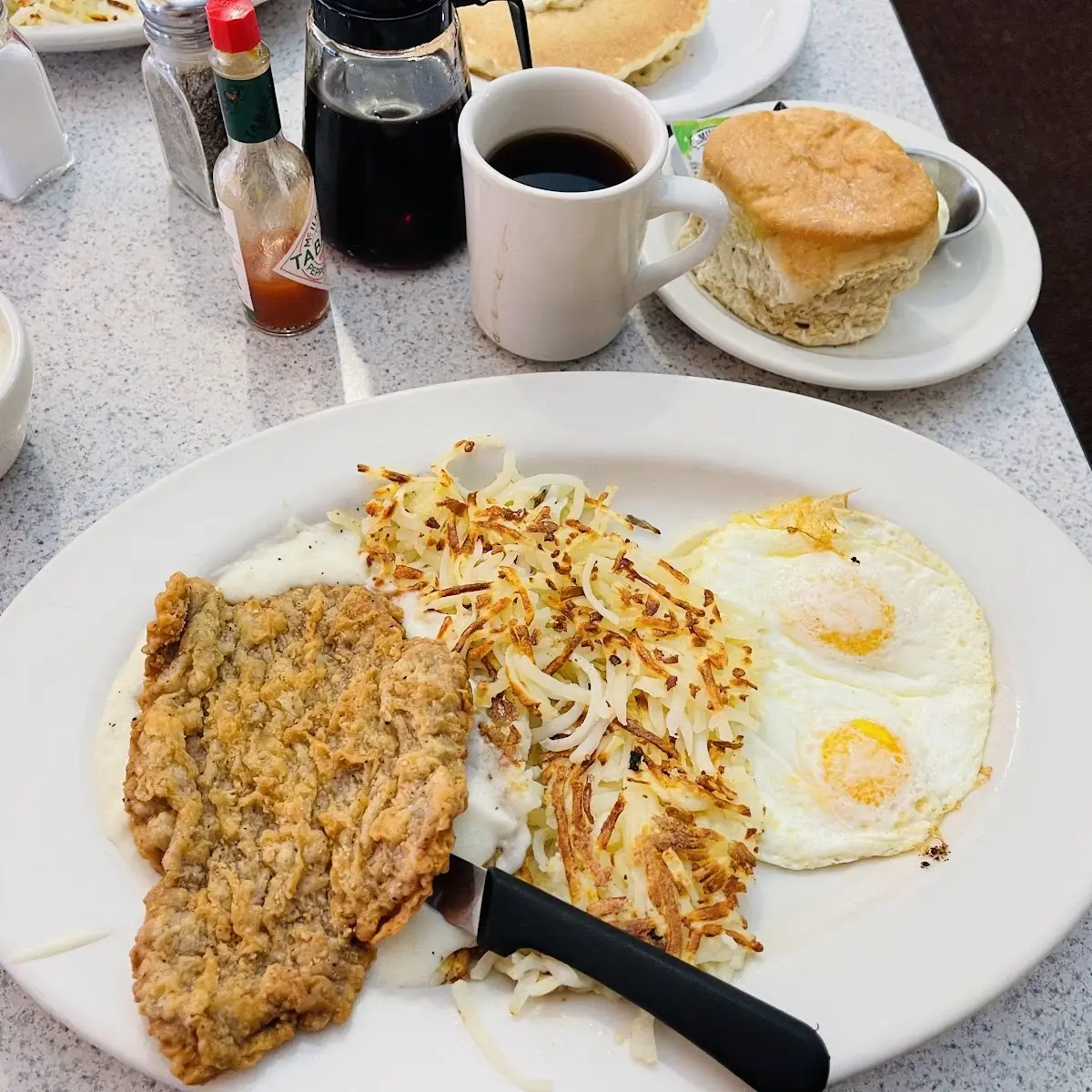Chicken Fried Steak & Eggs