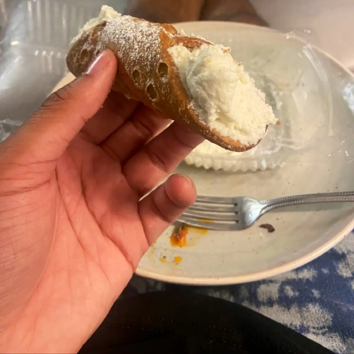 Homemade Cannoli