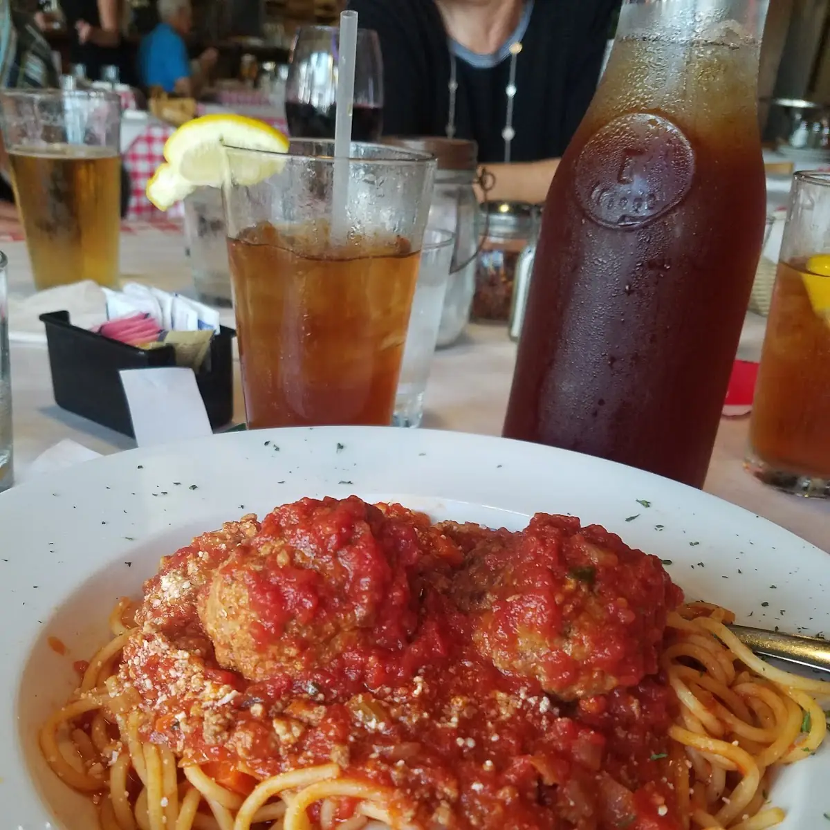 Meat Balls on Spaghetti