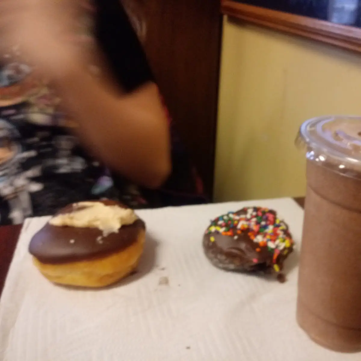 Buckeye Donut and Chocolate Chocolate Cake