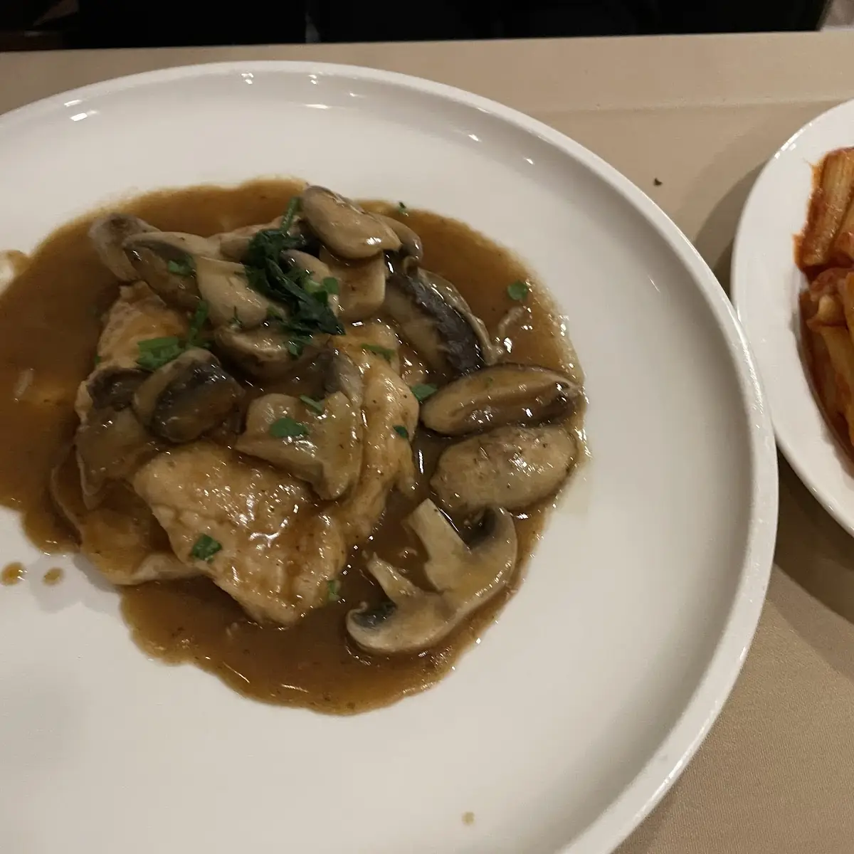 Chicken Marsala