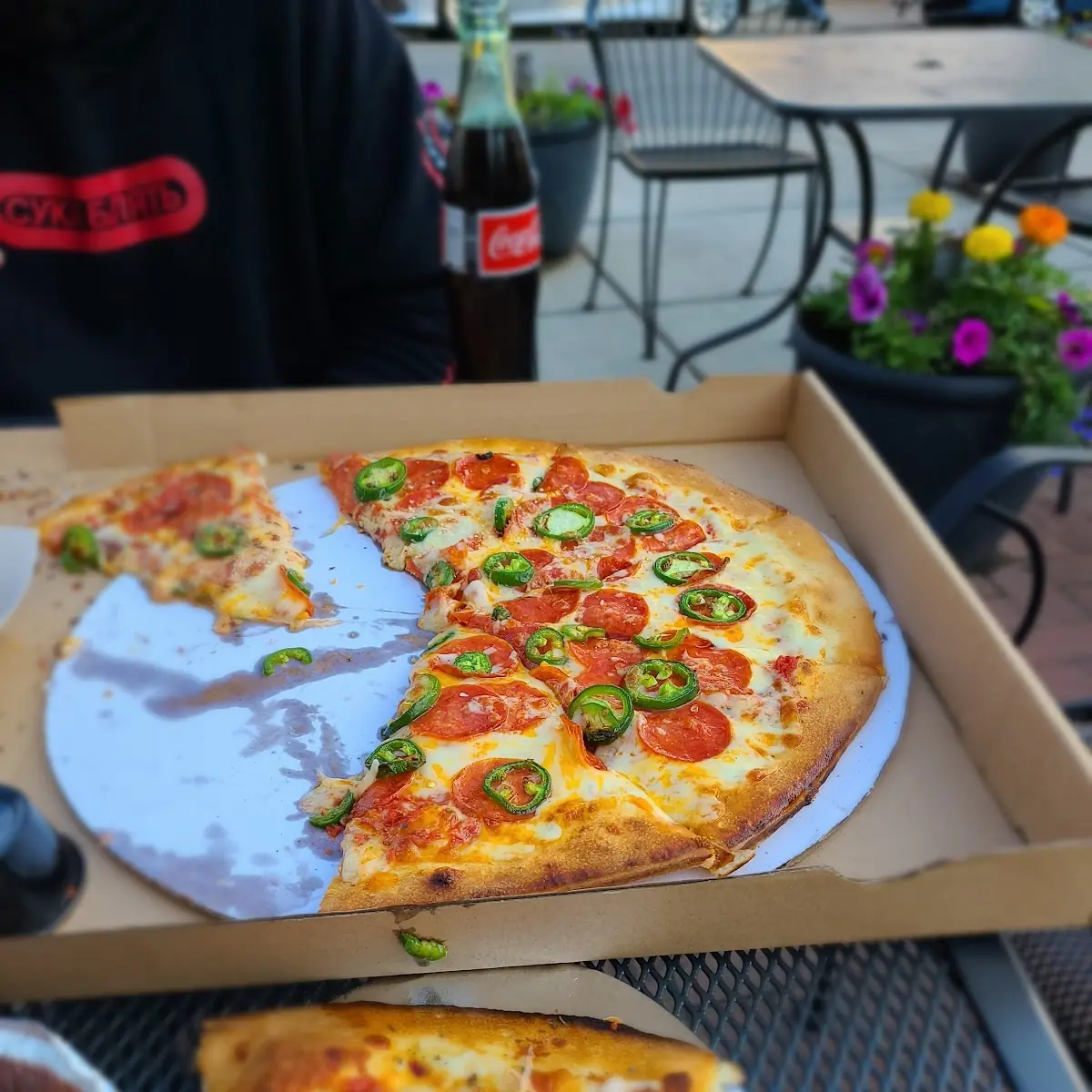 Pepperoni Jalapenos Pizza