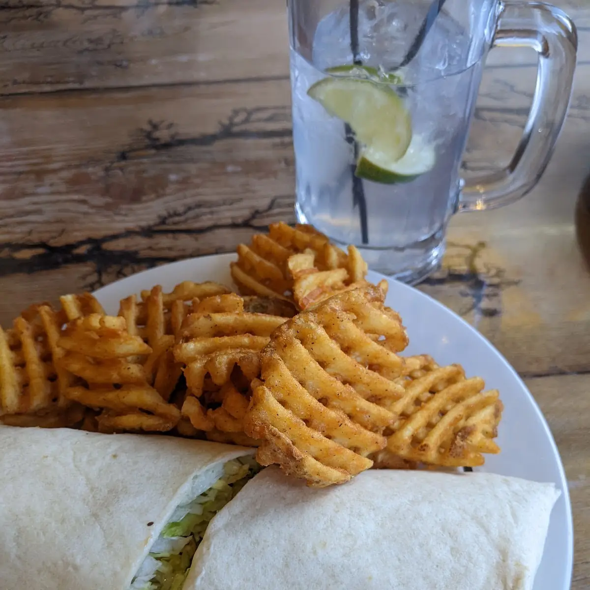 Cheese Burger Wrap