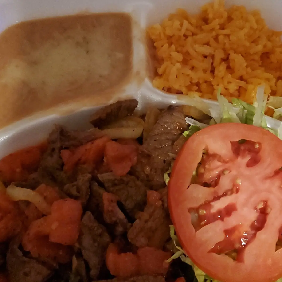 Bistec a La Mexicana