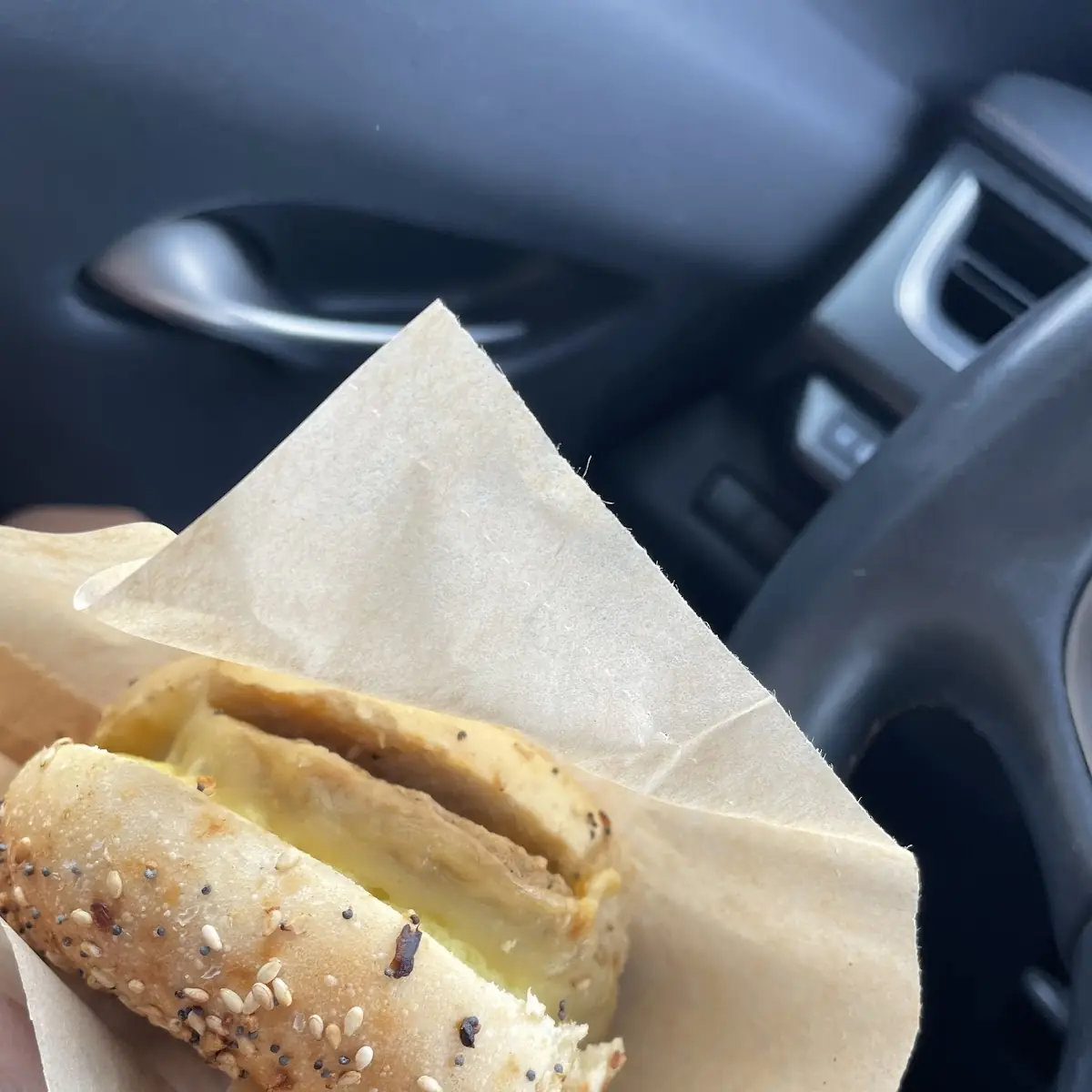 Everything Sausage Egg Bagel