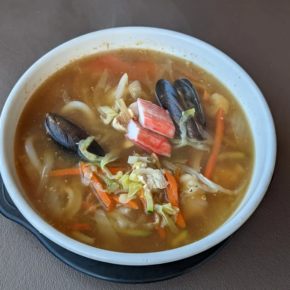 Jjampong Seafood Soup