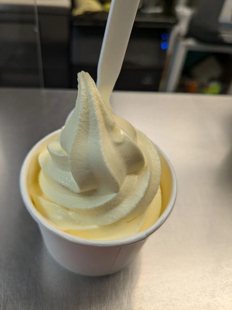 Pineapple Whip Soft Serve Ice Cream
