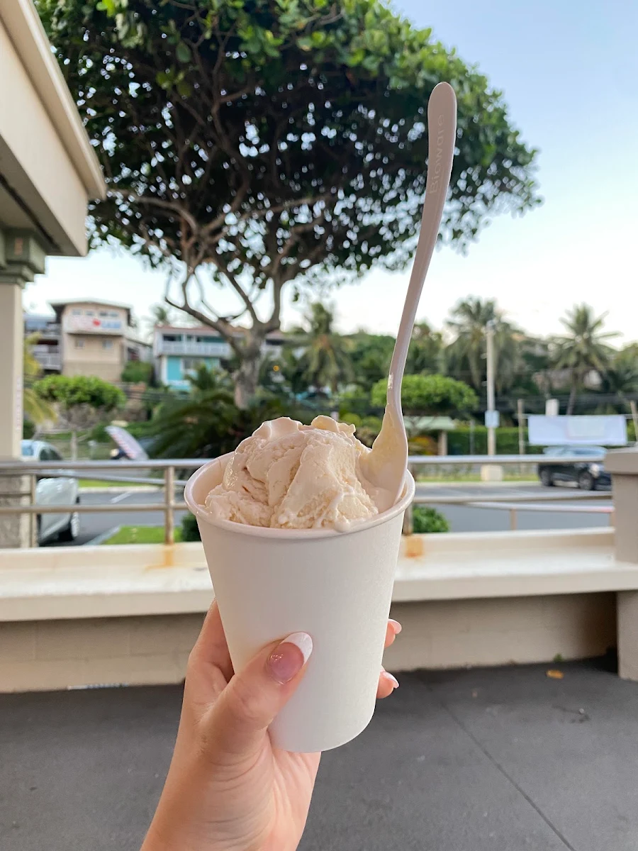 White Chocolate Macadamia Nut Ice Cream