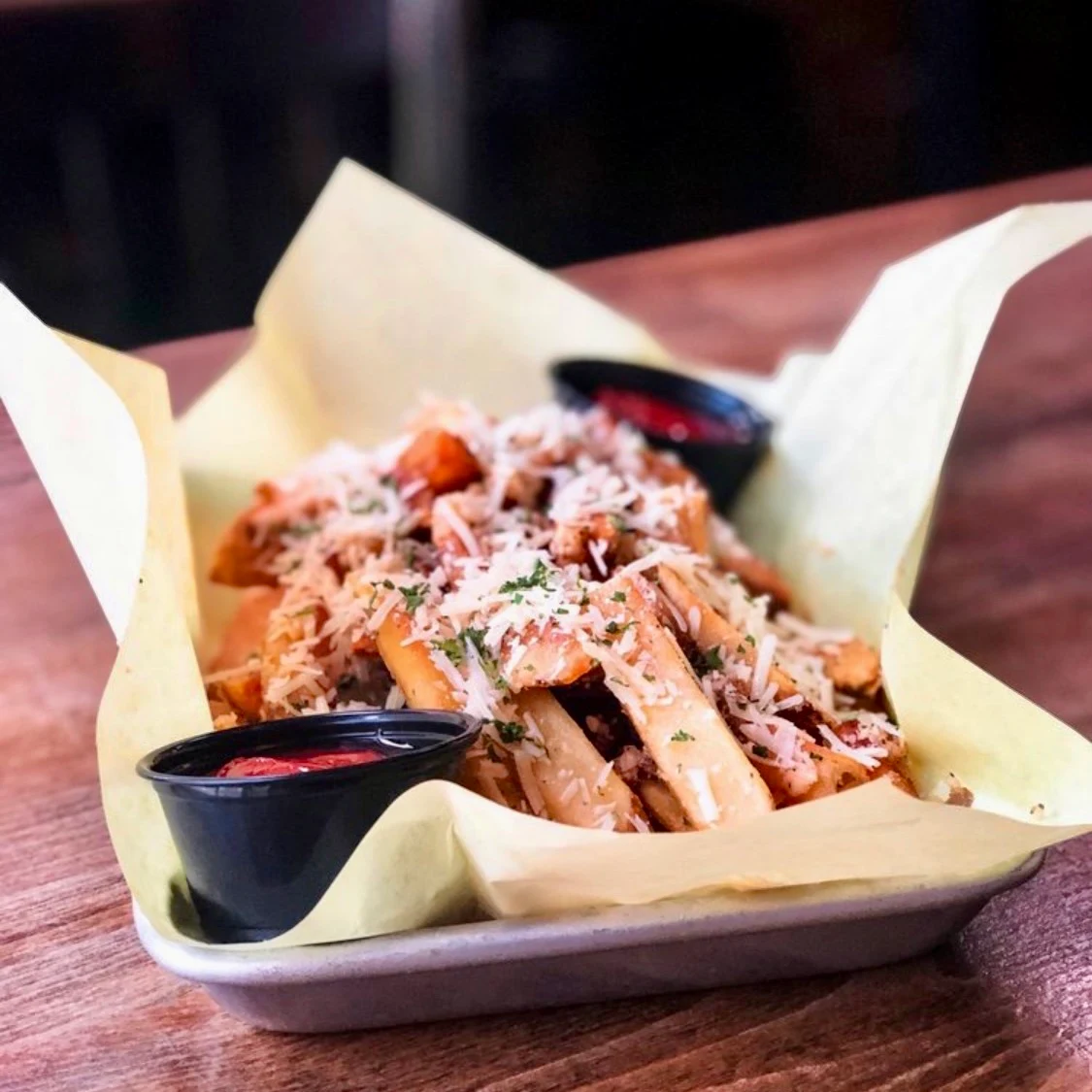 Garlic Parmesan Fries