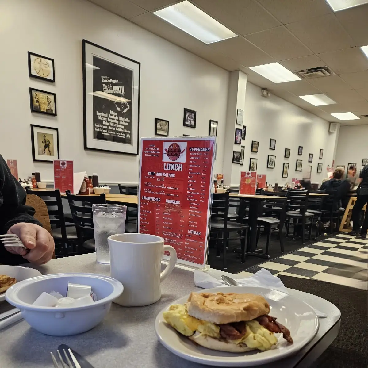 Bacon Egg & Cheese Breakfast Sandwich