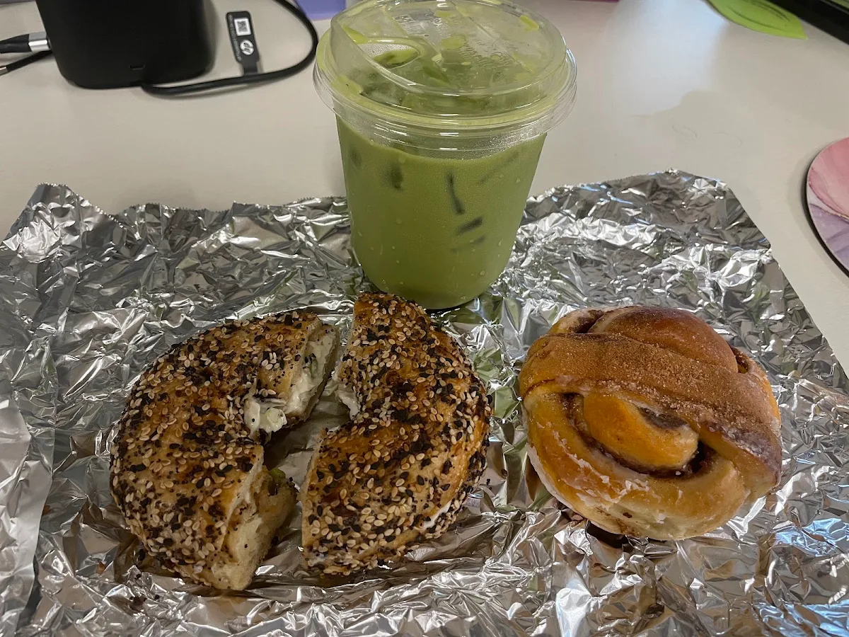 Everything Bagel with Scallion Cream Cheese