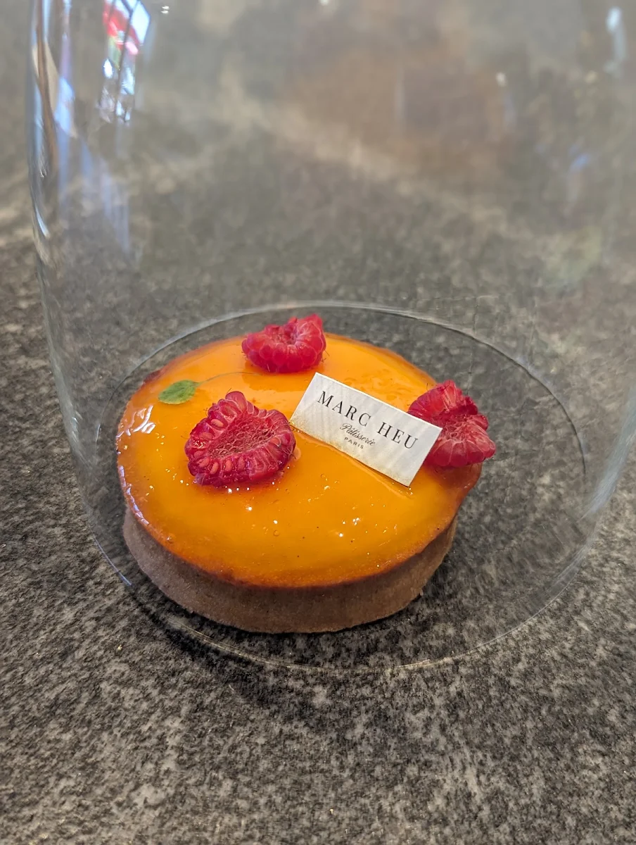Passion Fruit Raspberry & Mango Raspberry Tarts