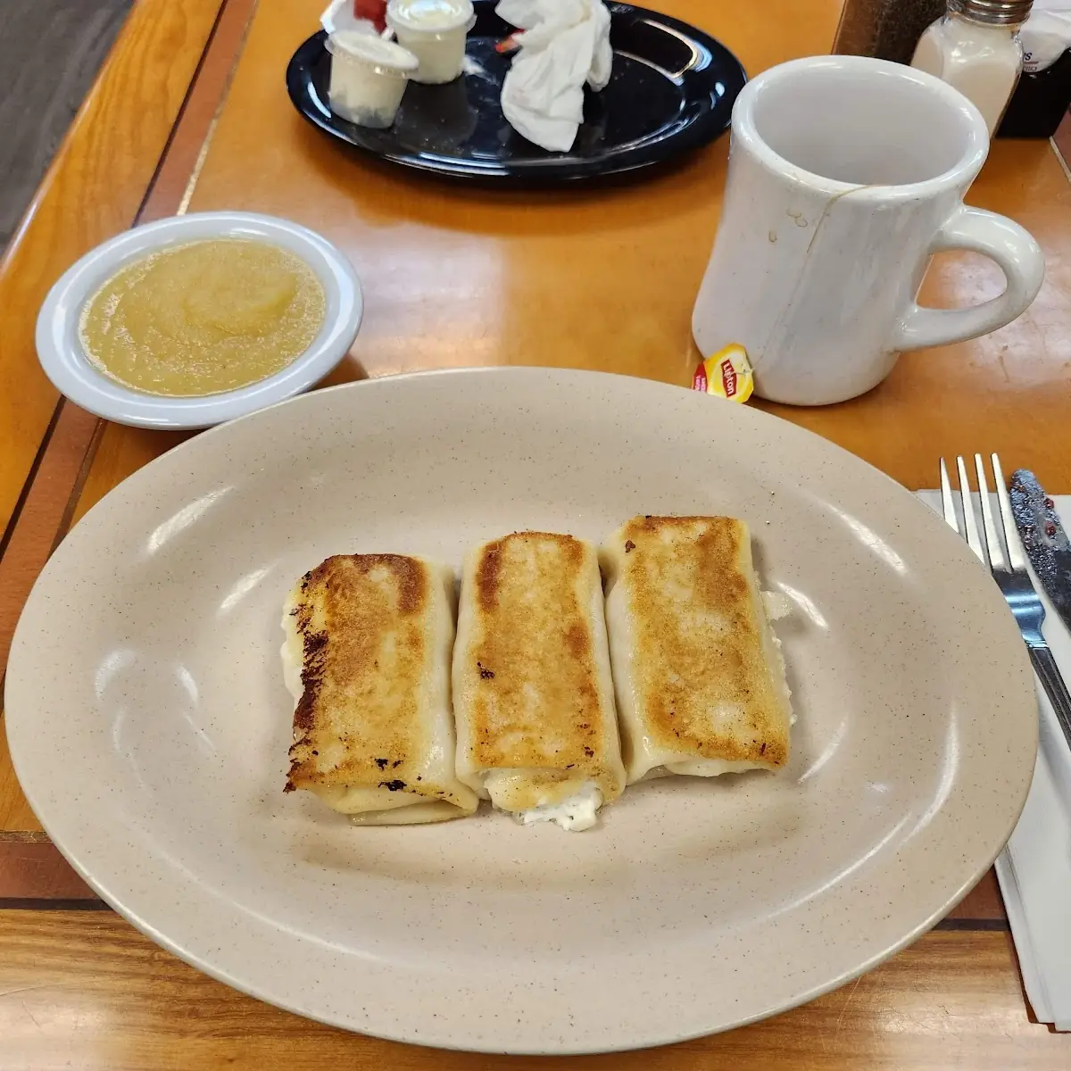 Home Made Cheese Blintzes